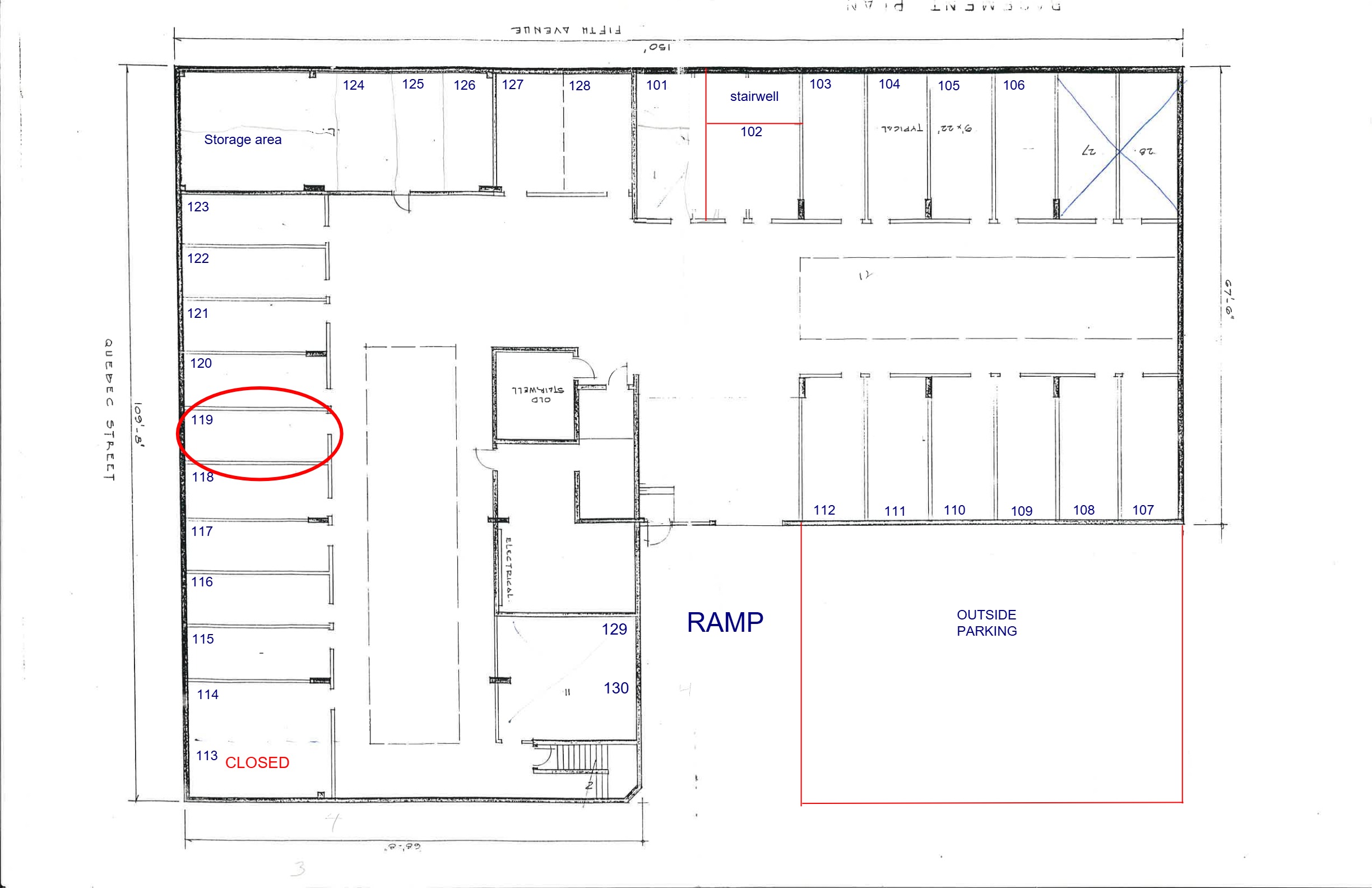 300-200 - PARKADE - 1310 5th Avenue - 119