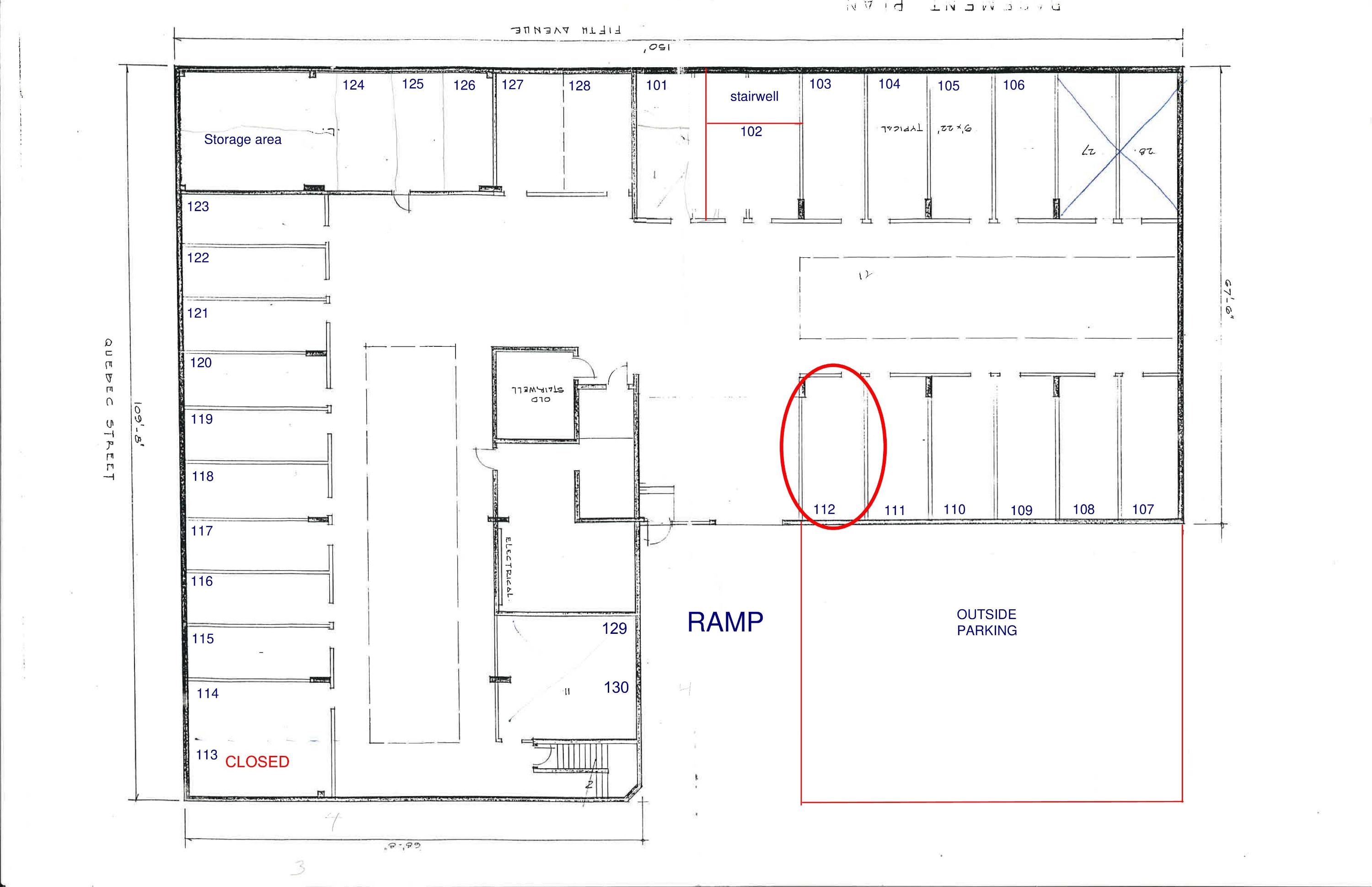 300-200 - PARKADE - 1310 5th Avenue - 112